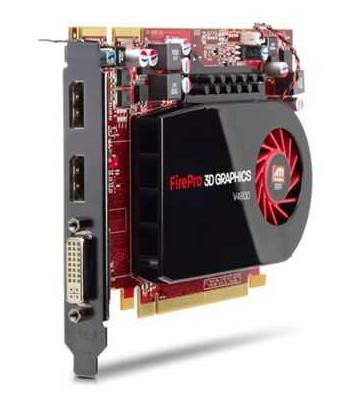 WL049ET - HP FirePro V4800 Video Graphics Card PCI-Express x16 1 GB GDDR5 SDRAM 256