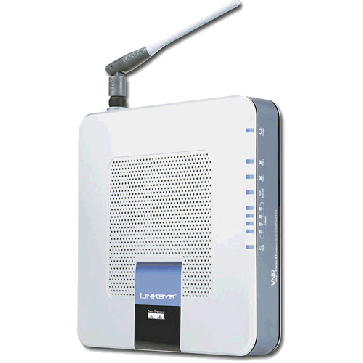 WRTP54G - Linksys Wireless-G Broadband with 2 Phone Ports Vonage Router (Refurbished)