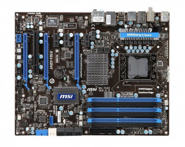 X58A-GD45 - MSI Intel X58/ICH10R Chipset Core i7 Processors Support Socket LGA1366 ATX Motherboard (Refurbished)