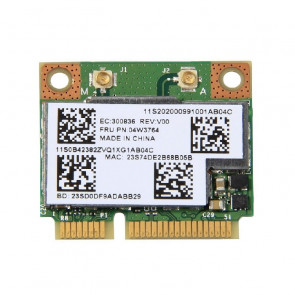 04W3764 - IBM Lenovo Wi-Fi Wireless Bluetooth 4.0 Half Mini-PCI Express Card
