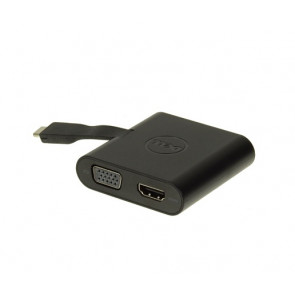0DA200 - Dell USB-C Male to HDMI/VGA/Ethernet/USB 3.0 Dongle