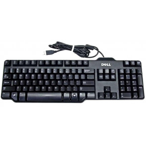 0DJ331 - Dell 104-Keys USB Keyboard (Black)