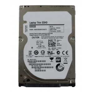 0N7GG6 - Dell 500GB 5400RPM SATA 6GB/s 64MB Cache 8GB MLC NAND SSD 2.5-inch Internal Hybrid Hard Drive