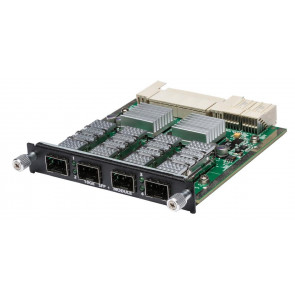 0N805D - Dell 4-Ports SFP+ 10GE Uplink Module for PowerConnect M8024 Switch (New pulls)