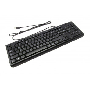 0W7658 - Dell 104-key Thin USB Black Keyboard (Refurbished / Grade-A)