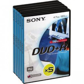 100DPR47LS4 - Sony 16x dvd+R Media - 4.7GB - 100 Pack
