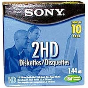 100MFD2HDLF - Sony 1.44MB Floppy Disk (100-Pack)