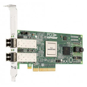 189GX - Dell LIGHTPULSE 8GB Dual Channel PCI Express Fibre Channel Host Bus Adapter with Standard Bracket Card