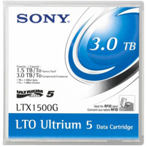 20LTX1500G - Sony 20LTX1500G LTO Ultrium 5 Data Cartridge - LTO Ultrium - LTO-5 - 1.50 TB (Native) / 3 TB (Compressed) - 20 Pack