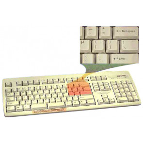 247430-001 - HP Erase-Ease Keyboard for DeskPro 2000/4000/6000 Desktop PCs