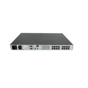 262585-B21 - HP 16-Port IP KVM Console Switch Box 3x1x16 RJ-45 Server 1U Rack-Mountable