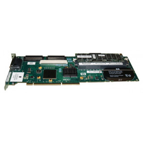 273915-B21N - HP Smart Array 6402 Dual Channel PCI-X 133MHz Ultra320 RAID Controller Card with 128MB Battery Backed Write Cache (BBWC)