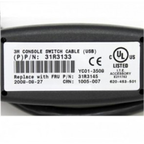 31R3133 - IBM 3M Console KVM Switch USB Cable