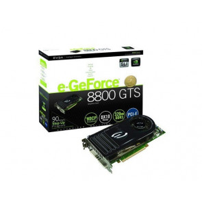 320-P2-N811-DX - EVGA GeForce 8800 GTS 320MB GDDR3 320-Bit PCI Express x16 HDCP Ready/ SLI Support Video Graphics Card