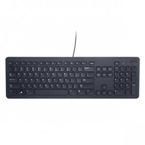 331-6404 - Dell 104-Keys USB Wired Black Keyboard