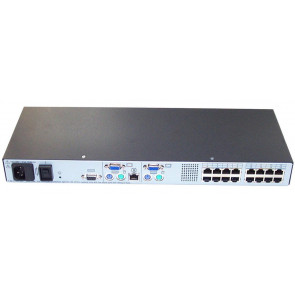 336045-B21 - HP Server Console Switch 16-Port KVM Switch 0x2x16 RJ-45 Server 1U Rack-Mountable