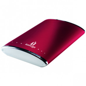 34403 - Iomega eGo 320 GB External Hard Drive - Ruby Red - USB 2.0 FireWire/i.LINK 400 - 5400 rpm - 8 MB Buffer