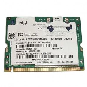 373829-001 - HP Mini PCI Broadcom WiFi 802.11a/b/g Wireless LAN (WLAN) Network Interface Card for HP N6220