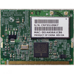 392557-001 - HP Mini PCI 54G 802.11b/g High Speed Wireless LAN (WLAN) Network Interface Card for DV4000 Series Notebook