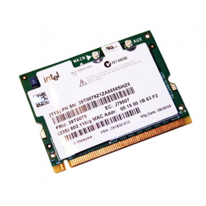 39T0079 - IBM Intel PRO Wireless 2200BG Mini-PCI COMMUNICATION Adapter Card X40 R50/51 G T4X 802.11B/G