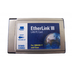 3C589DC - 3Com EtherLink III 10Base-T & Coaxial LAN Combo Ethernet Network Card