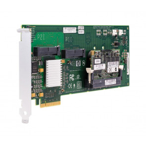 411508B21 - HP Smart Array E200 PCI-Express 8-Port Serial Attached SCSI (SAS) RAID Controller Card with 128MB Cache Memory