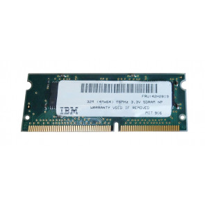 42H2819 - IBM 32MB 66MHz PC66 non-ECC Unbuffered CL2 144-pin SoDimm Memory Module