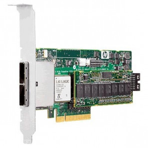 443999-001N - HP Smart Array E500 PCI-Express x8 SAS/SATA-150 RAID Storage Controller Card 256MB Cache Memory