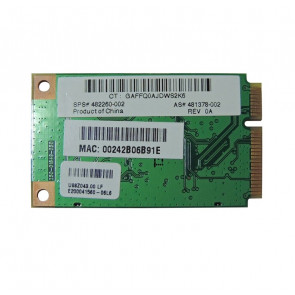 481378-002 - HP Mini PCI 802.11a/g/n Wireless LAN Network Adapter Card