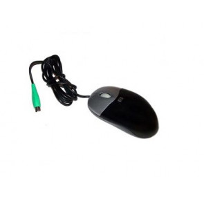 600553-002 - HP 2-Buttons Scroll Wheel PS/2 Optical Mouse (Black)