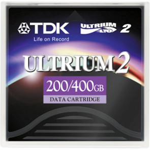 61602 - TDK LTO Ultrium 2 Data Cartridge - LTO Ultrium LTO-2 - 200GB (Native) / 400GB (Compressed) - 20 Pack