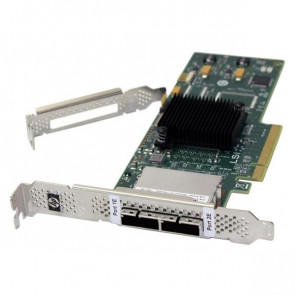 617824-001 - HP SC08e PCI-Express 6GB Dual Port Serial Attached SCSI (SAS) Controller Host Bus Adapter