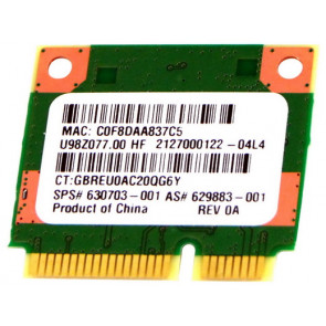 629883-001 - HP RALINK RT5390 Mini PCI-Express 802.11b/g/n WiFi Wireless Lan (WLAN) Network Adapter