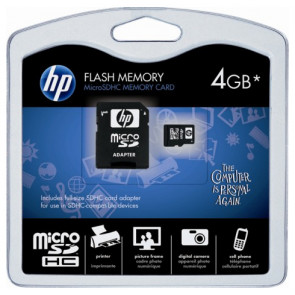647444-B21 - HP 4GB microSD High Capacity Class 6 Media Card