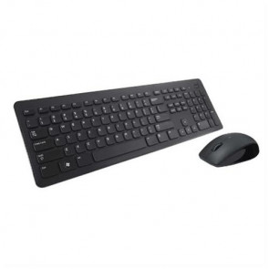 6DGG4 - Dell KM632 Keyboard & Mouse USB Wireless RF Keyboard 104 Key English USB Wireless RF Mouse Optical 3 Button