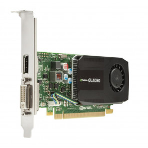 713379-001 - HP Nvidia Quadro K600 PCI-Express 1GB GDDR5 1 x DVI-I 1 x DisplayPort Video Graphics Card