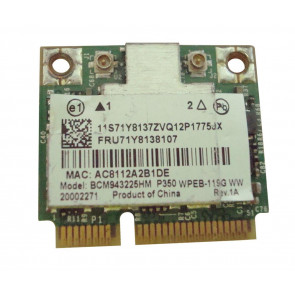 71Y8138 - IBM WLAN 802.11b/g/n PCI Express Half Mini Card