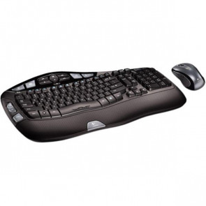 920-000264 - Logitech Wave Cordless DT Keyboard/Mouse Combo Wireless Palm Rest