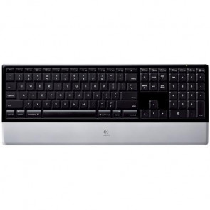 920-001153 - Logitech diNovo Mac Edition Cordless Keyboard USB Piano Black