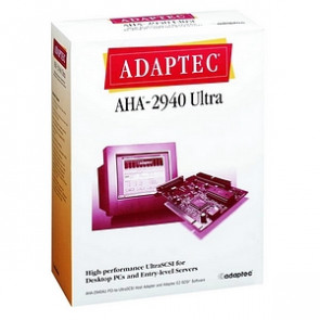 989000 - Adaptec 2940U Ultra Host Adapter - 20MBps - 1 x 50-pin HD - External 1 x 50-pin Ultra SCSI - SCSI Internal