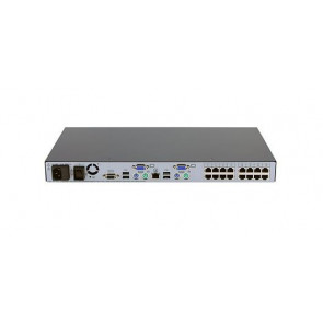 AF601A - HP AF601A 2x1x16 IP Console Switch with Virtual Media 16 x 2 16 x RJ-45 Keyboard/Mouse/Video 1U Rack-mountable