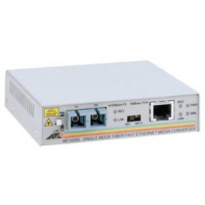 AT-MC101XL-10 - Allied Telesis 100Base-TX to 100Base-FX/ST mm 2km Media Converter