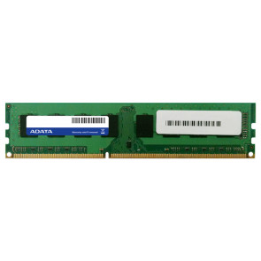 AX3U1333GB2G8-AG - ADATA 4GB Kit (2 X 2GB) DDR3-1333MHz PC3-10600 non-ECC Unbuffered CL9 240-Pin DIMM 1.35V Low Voltage Memory