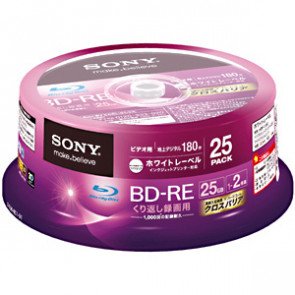BD-R25PWX25CB - TDK 2x BD-R Media - 25GB - 25 Pack Spindle