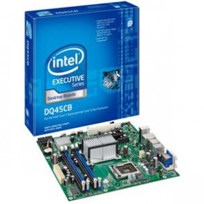 BLKDQ45CB - Intel DQ45CB Desktop Micro ATX Intel Q45 Express Chipset Socket T LGA-775 Motherboard 1x Processor Support (Refurbished)