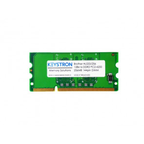BRO-HL533/256 - Brother 256MB DDR2 16-Bit non-ECC Unbuffered 144-Pin DIMM Memory Module for Brother Printers