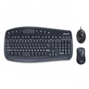 BV3-00003 - Microsoft Wireless Optical Desktop 1000 Keyboard and Optical Mouse (Black)