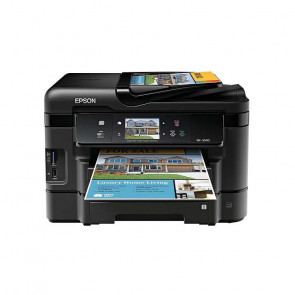 C11CC31201 - Epson WorkForce WF-3540 Wireless All-in-One Color Inkjet Printer, Copier, Scanner, 2-Sided Duplex, ADF, Fax. Prints from Tablet/Smartphone