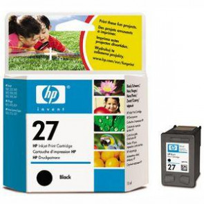 C8727A - HP 27 Black Ink Cartridge Black Inkjet 220 Page