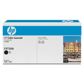 C9730A - HP Toner Cartridge (Black) for Color LaserJet 5500/5550 Series Printer